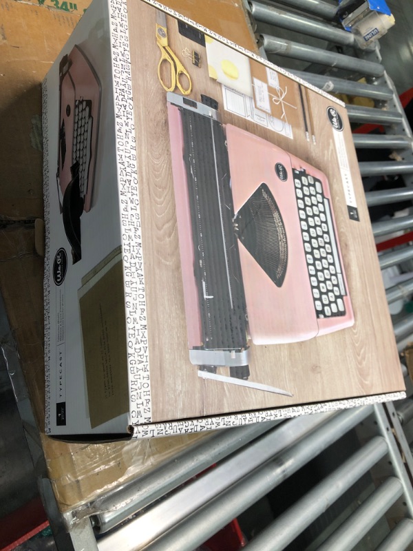 Photo 1 of We R Memory Keepers 0718813102971 Typewriter Typecast-Pink