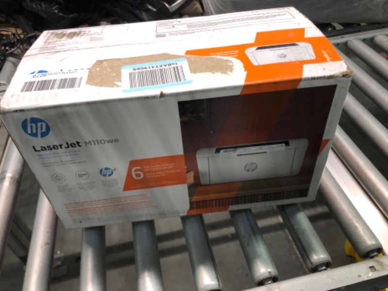 Photo 2 of HP LaserJet M110we Wireless Black and White Printer with HP+ and Bonus 6 Months Instant Ink (7MD66E) New Version: HP+, M110we