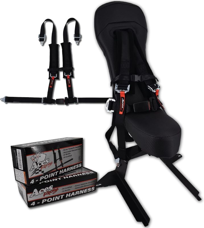 Photo 1 of Bump Seat with Black Harness for Polaris RZR 2014+RZR 1000 or Turbo Models