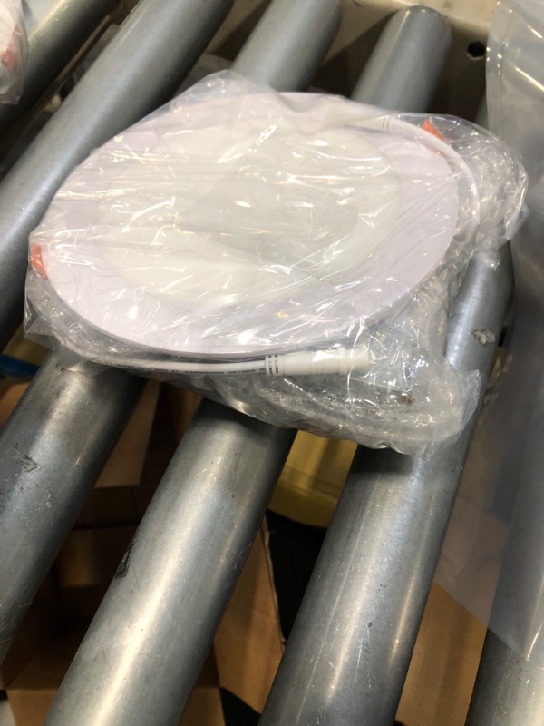 Photo 1 of Amico 6 Inch 5CCT Ultra-Thin LED Recessed Ceiling Light with Junction Box, 2700K/3000K/3500K/4000K/5000K Selectable, 12W Eqv 110W, Dimmable Canless Wafer Downlight, 1050LM High Brightness -ETL 5000k/4000k/3500k/3000k/2700k - 5cct White 6 Inch