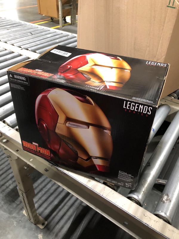 Photo 2 of Avengers Marvel Legends Iron Man Electronic Helmet - Multicolor Characters