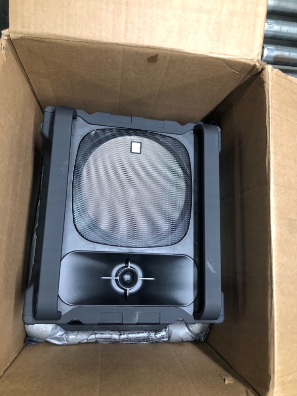 Photo 3 of Altec Lansing Sonic Boom - Waterproof Bluetooth Speaker with Phone Charger, IP67 Outdoor Speaker, 3 USB Charging Ports, 50 Foot Range & 20 Hours Battery Life