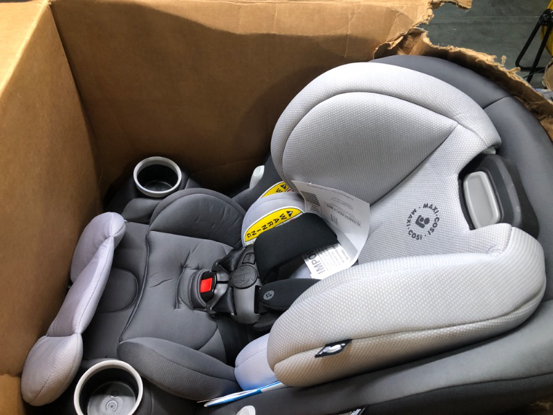 Photo 1 of Maxi-Cosi Pria All-in-One Convertible Car Seat, rear-facing, from 4-40 pounds; forward-facing to 65 pounds; and up to 100 pounds in booster mode, Blackened Pearl