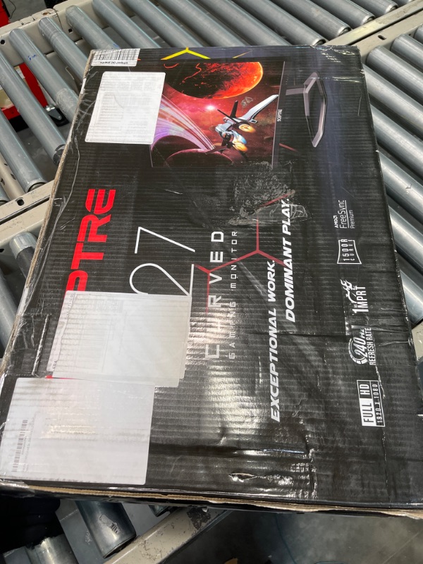 Photo 1 of Sceptre 27-inch Curved Gaming Monitor up to 240Hz DisplayPort HDMI 1ms 99% sRGB Build-in Speakers, R1500 Machine Black 2023 (C275B-FWT240) 27" Curved 240Hz