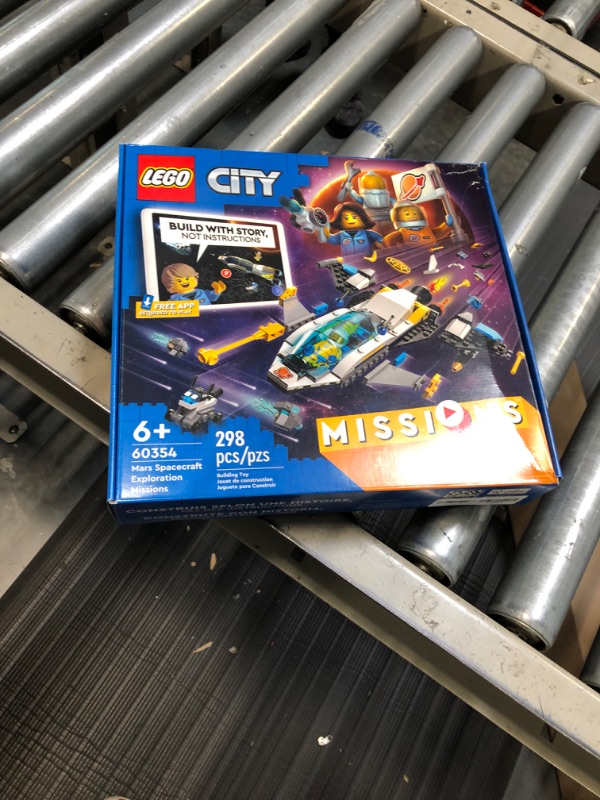 Photo 2 of LEGO City Mars Spacecraft Exploration Missions 60354 Interactive Digital Building Toy Set for Kids, Boys, and Girls Ages 6+ (298 Pieces)