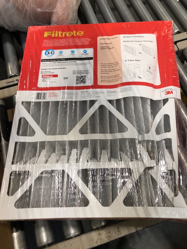 Photo 1 of 3M COMPANY NADP03-4IN-4 Ultra Allergen Filter, 1 Count (Pack of 1)