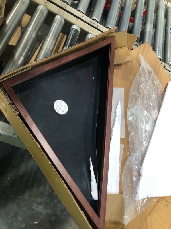 Photo 3 of ALLIED FLAG US Flag Display Case with US Interment Case Crafted from Premium Quality Materials - Made in USA