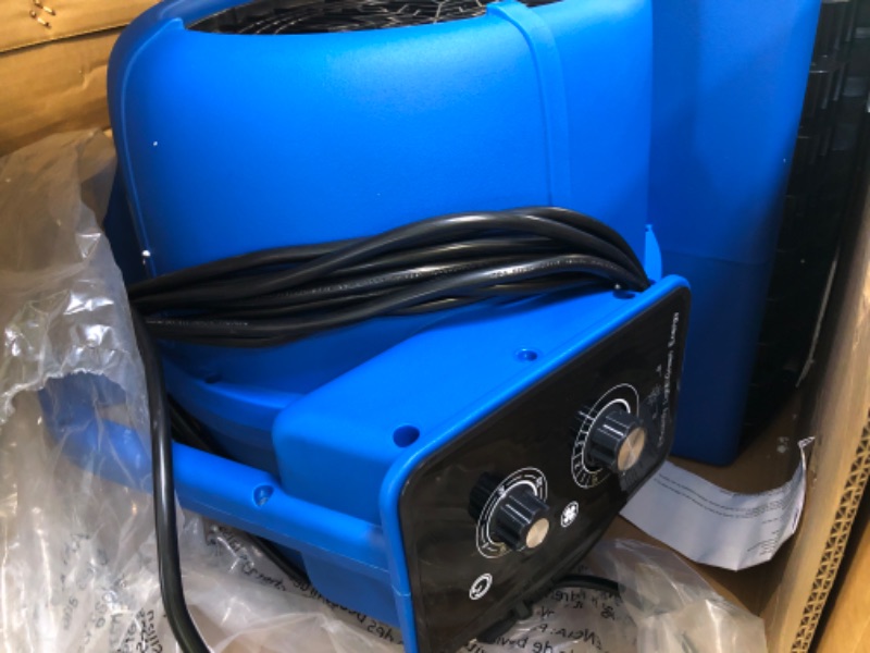 Photo 4 of Air Mover Blower Fan, 1/2 HP 2600 CFM Floor Drying Fan, Carpet Dryer with 3 Drying Positions & 3 Speeds, ETL/CETL Certified for Fast Drying and Air Circulation