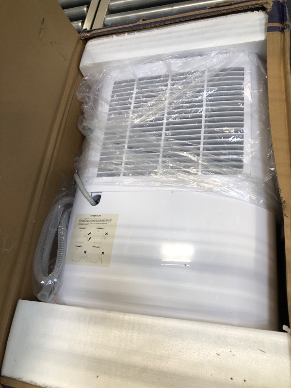 Photo 3 of 2000 Sq. Ft Dehumidifier for Large Room and Basements, HUMILABS 30 Pints Dehumidifiers with Auto or Manual Drainage, 0.528 Gallon Water Tank with Drain Hose, Intelligent Humidity Control,Auto Defrost
