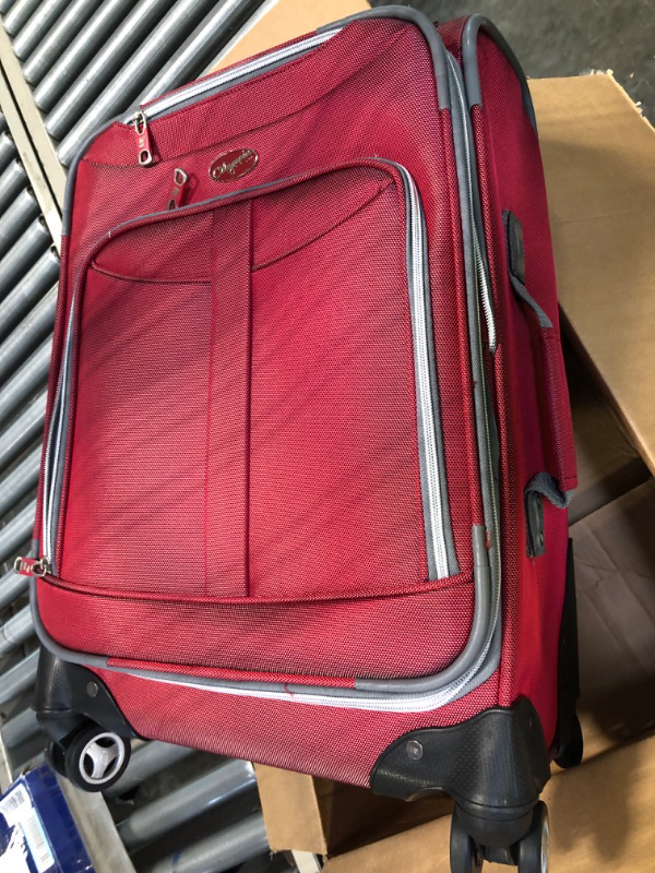 Photo 1 of 20 in red luggage bag 