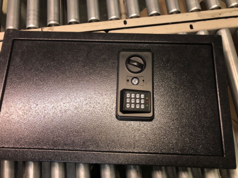 Photo 1 of 33.46" Tall Fireproof Wall Safes Between the Studs 16" Centers, Electronic Hidden Safe with Removable Shelf, Home Safe for Firearms, Money, Jewelry, Passport 