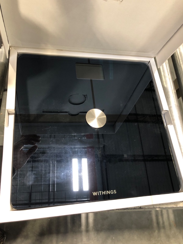 Photo 3 of Withings Body+ Smart Wi-Fi bathroom scale - Scale for Body Weight - Digital Scale and Smart Monitor Incl. Body Composition Scales with Body Fat and Weight loss management, body scale Black