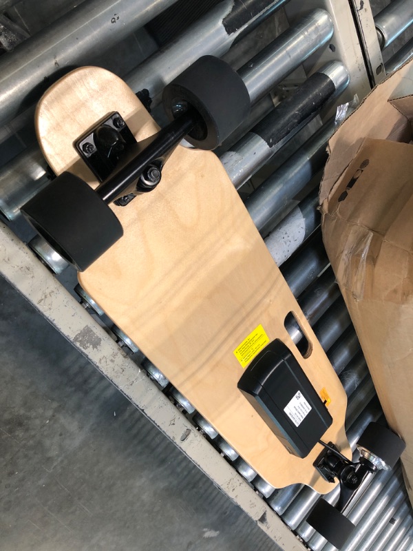 Photo 3 of Electric Skateboard for Adults Youth, 350W Hub-Motor Electric Longboard with Remote, 12.4 MPH Top Speed, 8 Miles Max Range, 220Lbs Max Load
