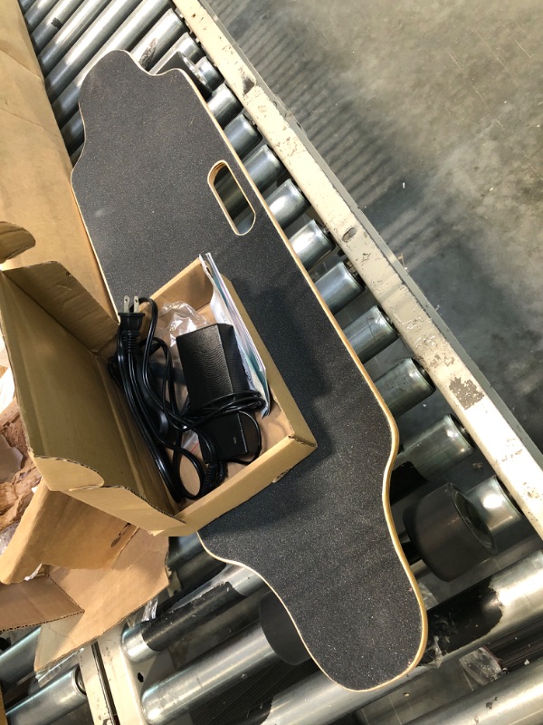 Photo 1 of Electric Skateboard for Adults Youth, 350W Hub-Motor Electric Longboard with Remote, 12.4 MPH Top Speed, 8 Miles Max Range, 220Lbs Max Load
