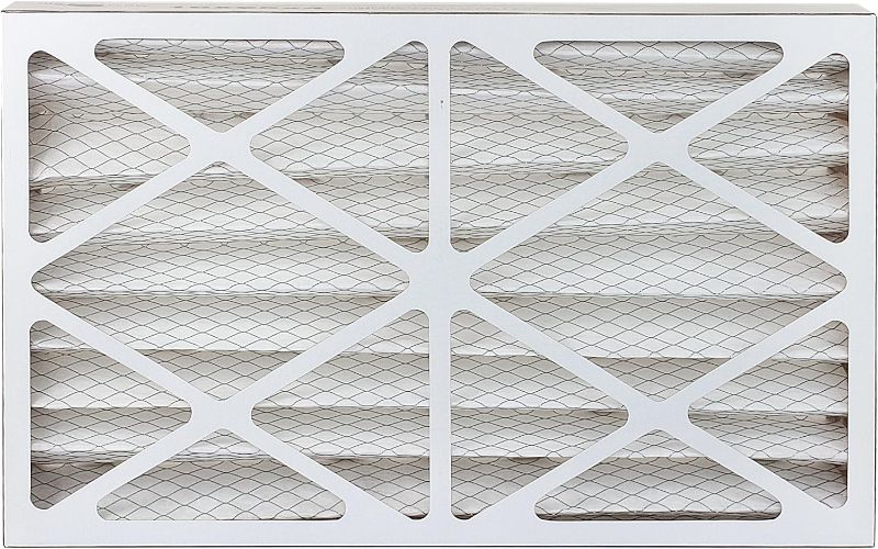 Photo 1 of  16x25x4 Air Filter MERV 8 Dust Defense (3-Pack), Pleated HVAC AC Furnace Air Filters Replacement (Actual Size: 15.38 x 24.38 x 3.63 Inches)