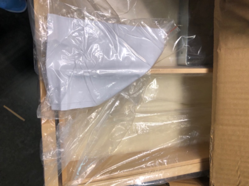 Photo 3 of 2 Tier Pull Out Organizer Shelf Sliding Drawer Storage for Kitchen Bathroom Storage Cabinet Under Sink Slide Out Shelf Organizing Storage Pull-Out Cabinet Organizer Roll Out Drawer (12'' Width) 12'' W x18'' D