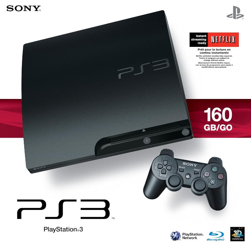 Photo 1 of Sony Playstation 3 160GB System (Renewed)