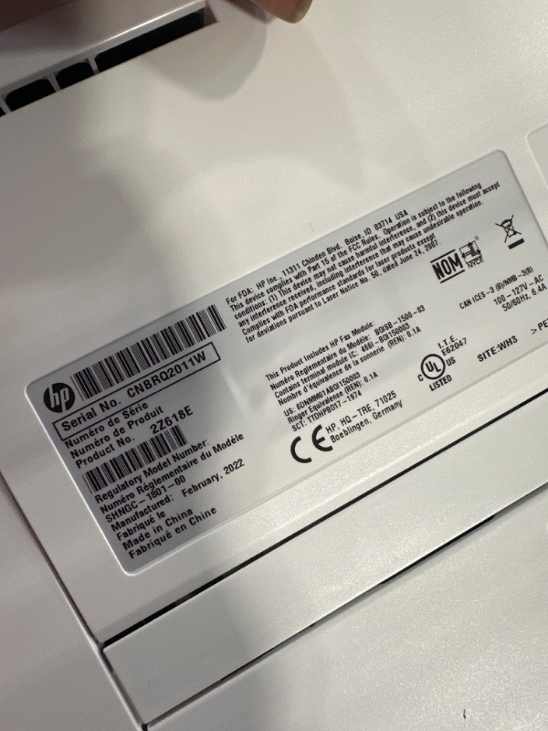 Photo 1 of HP LaserJet Pro MFP 4101fdne Black & White Printer with HP+ Smart Office Features and Fax