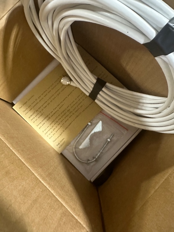 Photo 1 of Cell Phone Signal Booster for Home and Office, Boosts 3G 4G LTE & 5G Up to 5,000 sq ft, Cell Phone Booster for All Carriers - Verizon, AT&T, T-Mobile & More| FCC Approved Omni