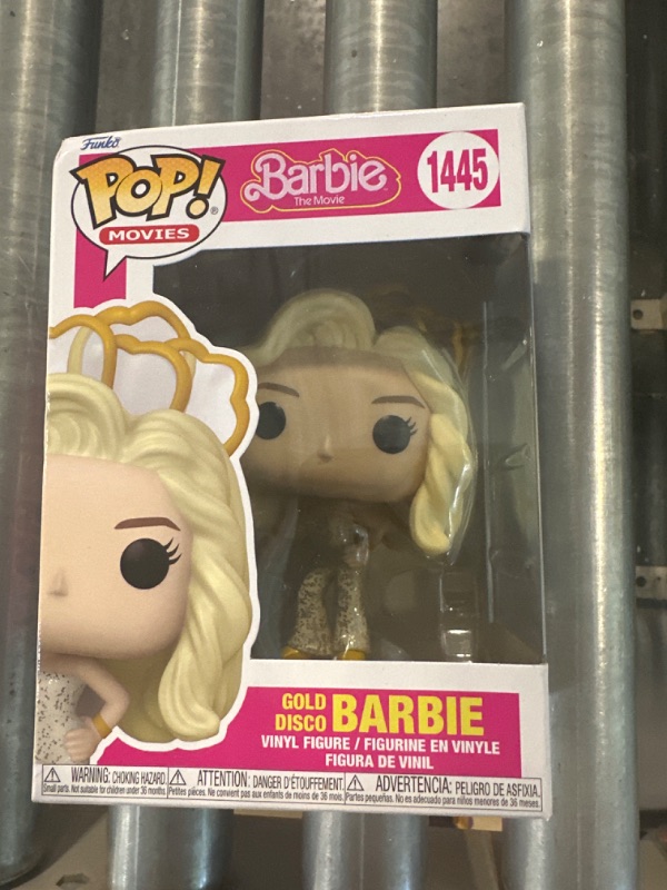 Photo 2 of Funko Pop! Movies: Barbie - Gold Disco Barbie