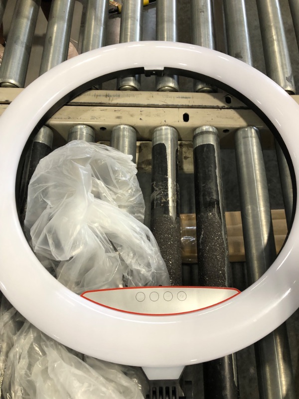 Photo 1 of 18" Bi-Color LED Ring-Light, Black
