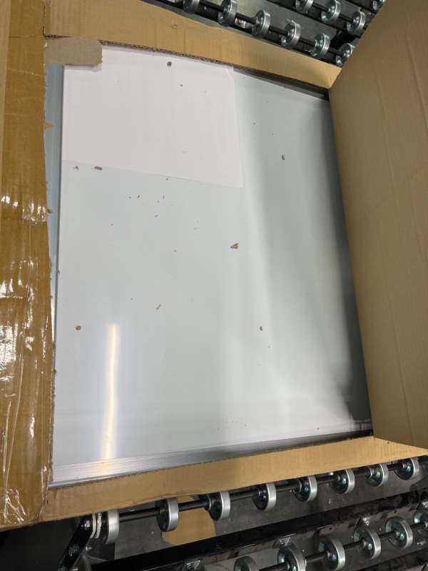 Photo 3 of Easel White Board - Magnetic Tripod Whiteboard Portable Dry Erase Board 36 x 24 inches Flipchart Easel Board Height Adjustable, 3' x 2' Portable White Board *Silver 36 x 24