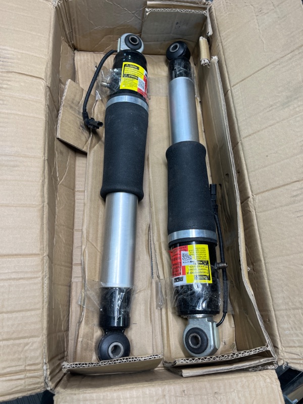 Photo 2 of 84176675 Rear Air Shocks Struts Compatible with 2015 - 2021 Cadillac Escalade ESV Chevy Tahoe Suburban GMC Yukon XL Adjustable Car Suspension Shock Absorbers 2 PCS Rear Shocks