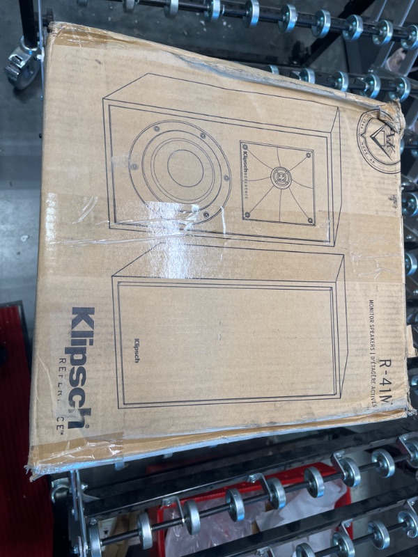 Photo 1 of Klipsch R-41M Bookshelf 200W Speaker - 2 Pieces, Black
