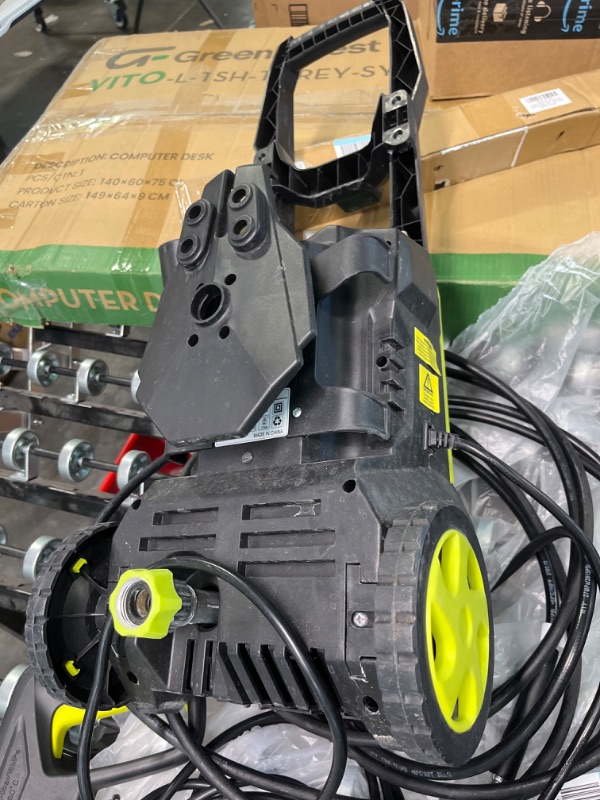 Photo 4 of 
Electric Pressure Washer- Power Washers Electric Powered,4 Quick Connect Nozzles, Soap Tank, Ideal for Car, Driveway, Patio,...