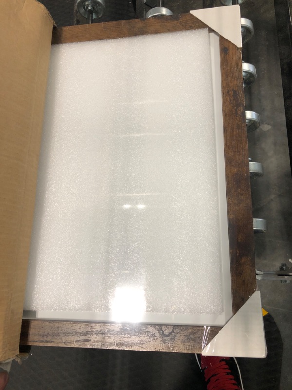 Photo 1 of Loddie Doddie - Erase Board, Dry Erase Board for Wall, Magnetic Board with Built-in Marker Tray, Erase Board for Wall with White Frame, 24 inches x 36 inches 24x36 White Frame