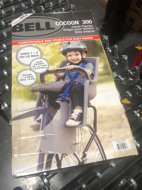 Photo 1 of  Bell Skipper Child Carrier Bike Seat Kids Ages 1-4 Up To 40lbs
