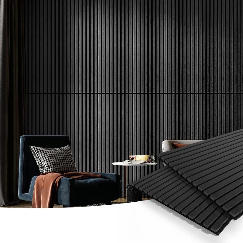 Photo 1 of Art 3-D Acoustic Slat Wall Panel 