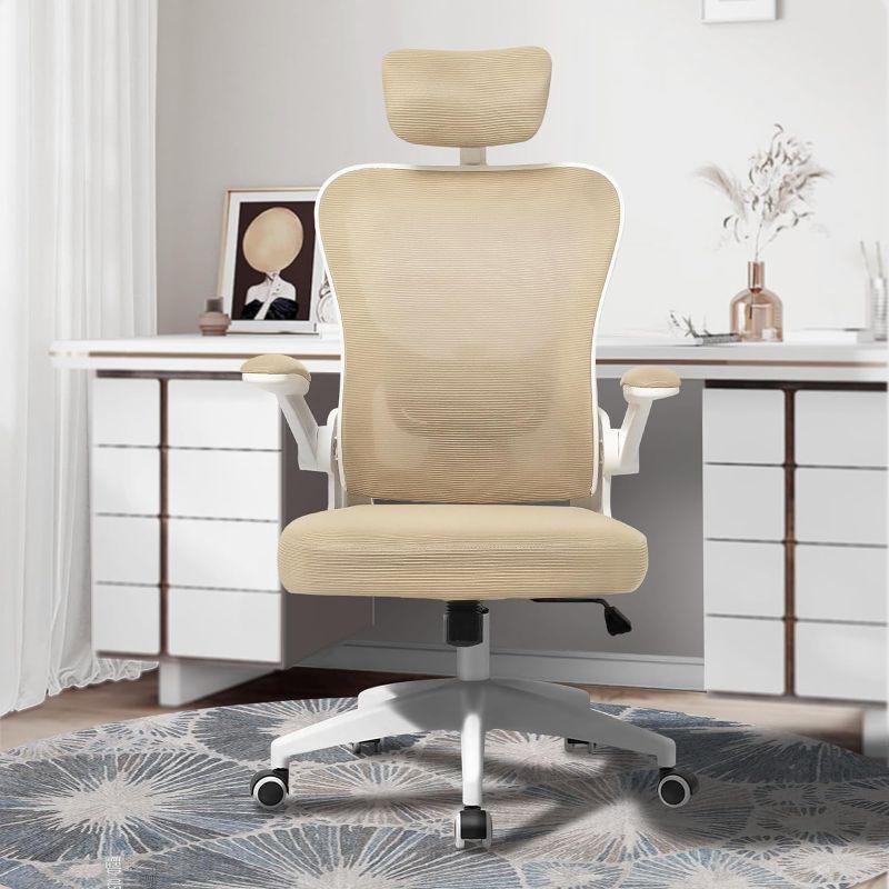 Photo 1 of SENSE HOME WHITE MESH CHAIR