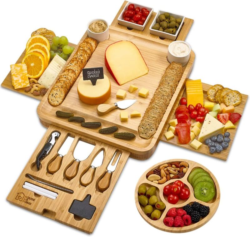 Photo 1 of 100% MOSO NATURAL BAMBOO CHEESE BOARD