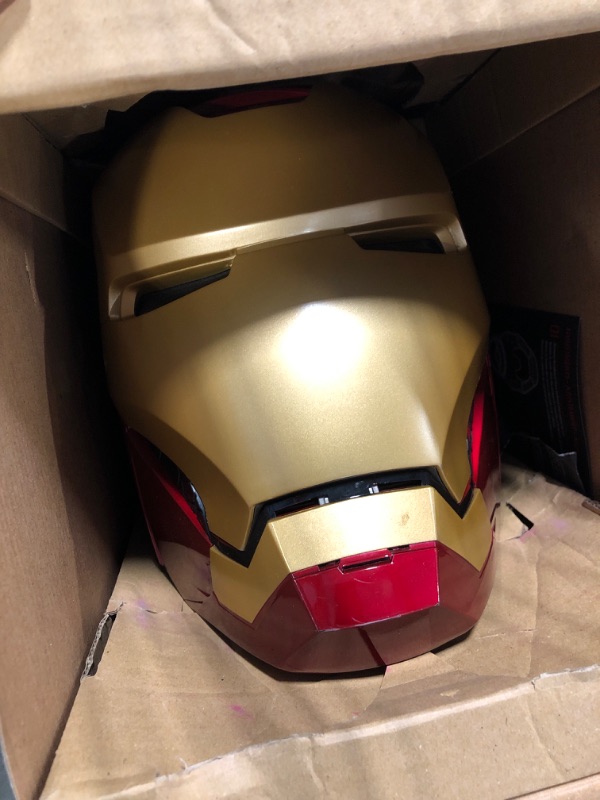 Photo 2 of Avengers Marvel Legends Iron Man Electronic Helmet - Multicolor Characters