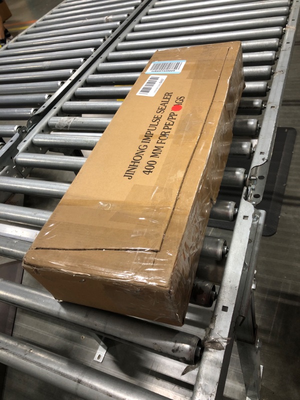 Photo 1 of 16 inch 400mm Impulse Sealer, Manual Bag Sealer Heat Sealer, Adjustable Timer Electric Heat Seal Bag Sealer Sealing Machine with 2 Free Replacement Kit Tabletop Impulse Sealer, Blue 400mm long press handle