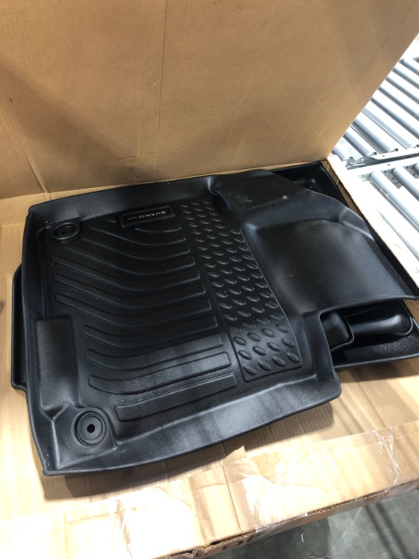 Photo 2 of Auxko All Weather Floor Mats Fit for Kia Sportage 2023 Only Hybrid(Not Plug in) TPE Rubber Liners Set Sportage 2023 Hybrid Accessories All Season Guard Odorless Anti-Slip Floor Mats for 1st & 2nd Row