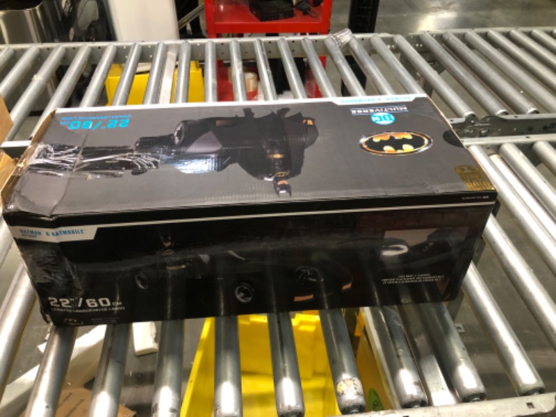 Photo 1 of McFarlane Toys - DC Multiverse Batman & Batmobile Gold Label 2pk (1989), Gold Label, Amazon Exclusive