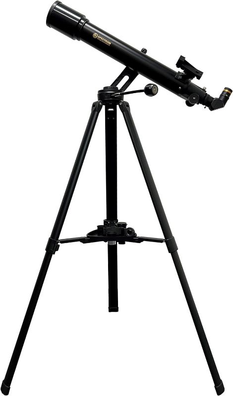 Photo 1 of SpectrumOI Telescope for Adults and Kids, 70mm Refractor Telescope for Adults Astronomy, Professional Telescope for Kids 8-12 Telescopio for Astronomy Science, Sturdy AZ Mount, Phone Adapter Remote
