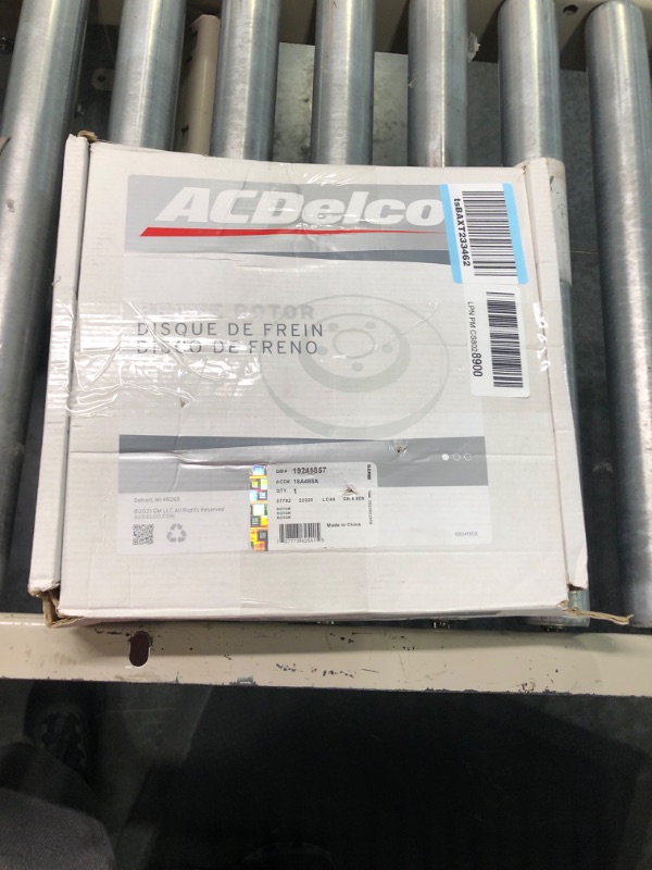 Photo 2 of ACDelco Silver 18A488A Rear Disc Brake Rotor