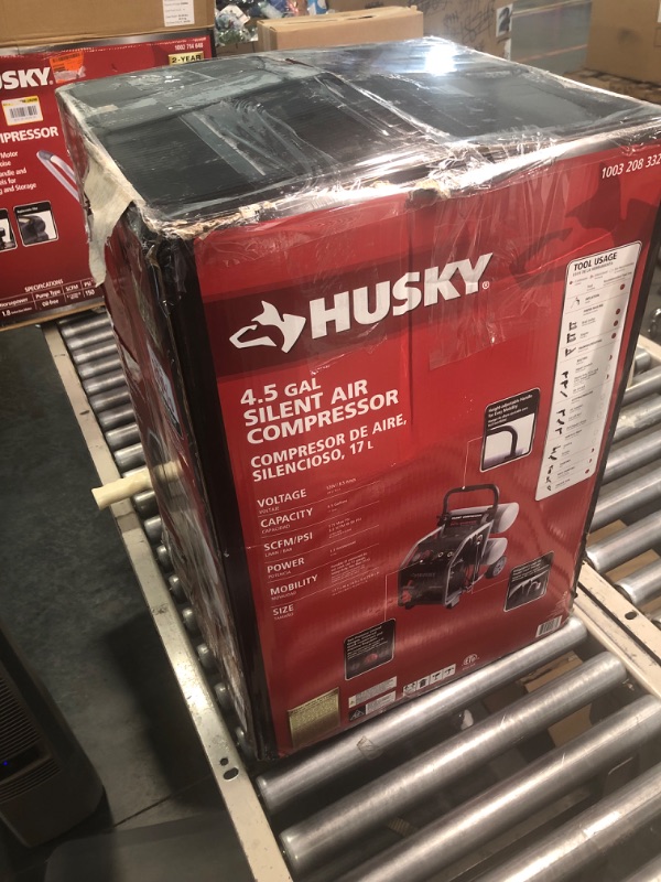 Photo 1 of 4.5 Gal. Portable Electric-Powered Silent Air Compressor