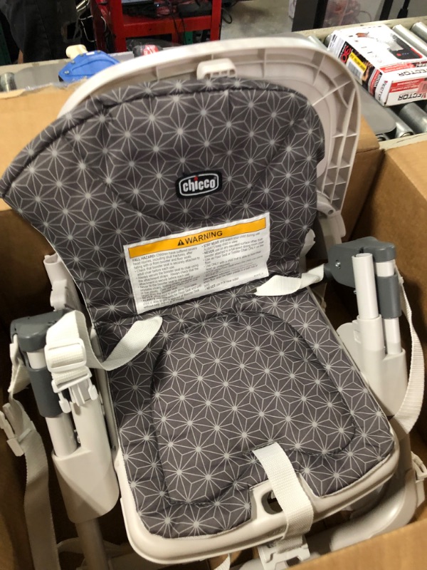 Photo 3 of Chicco Take-A-Seat Booster Seat - Grey Star