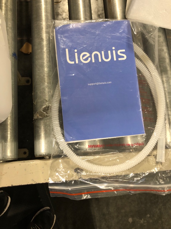 Photo 3 of Lienuis 25 Pints Dehumidifiers for Home and Basements, Large Room, Bedroom, Bathroom, 2000 Sq. Ft. Dehumidifier with Drain Hose and Water Tank, Auto or Manual Drainage, 12H Timer, Auto Defrost, Child Lock
