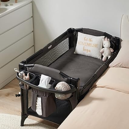 Photo 1 of Beka Baby 4 in 1 Bassinet Bedside Sleeper, 4 Functions Bedside Crib Sleeper, Playard, Changing Table, Baby Bassinet for Newborn Baby
