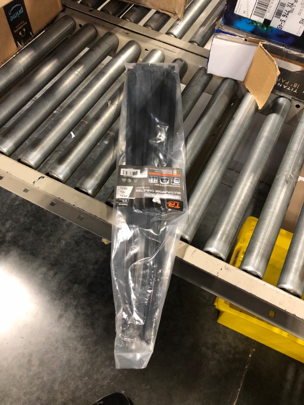 Photo 1 of TR Industrial 25-Pack 25.6-in Nylon Zip Cable Ties