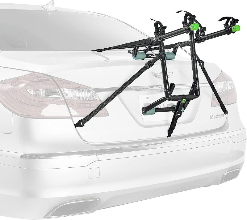 Photo 1 of Allen Sports Deluxe 2-Bike Trunk Mount Rack, Model ZN102, Black