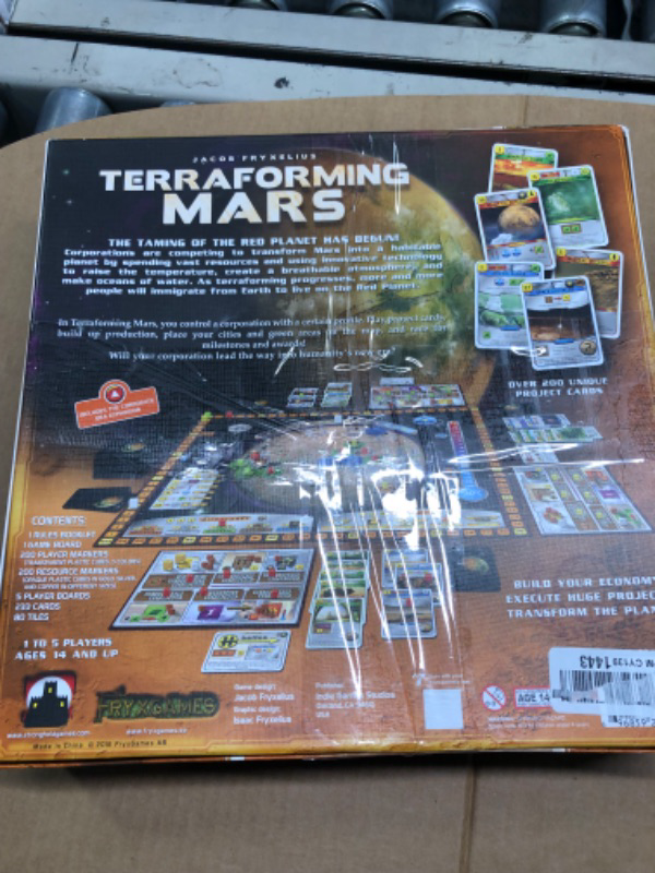 Photo 7 of Indie Boards and Cards Terraforming Mars Board Game for 2 to 5 players, Multicolor (6005SG)