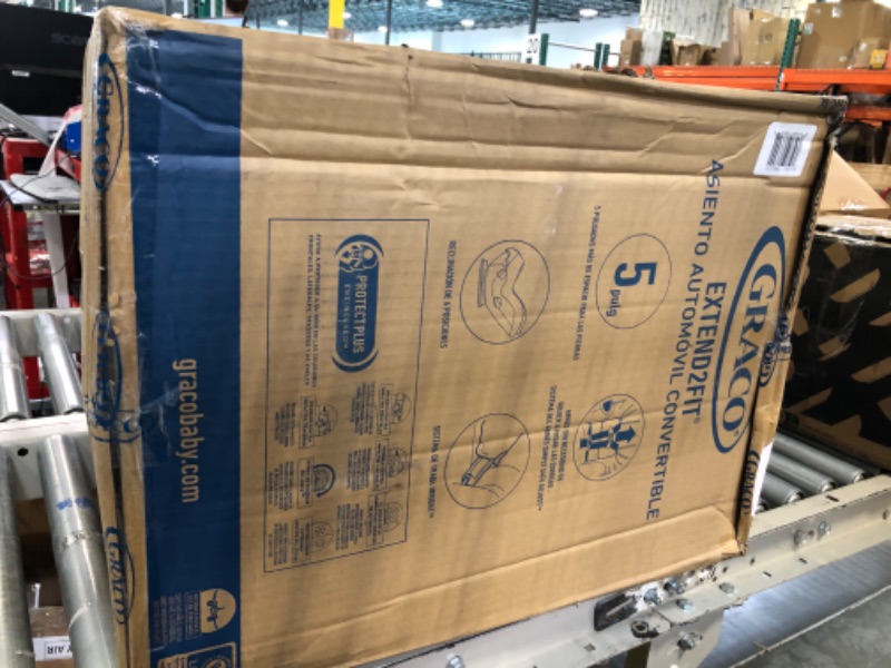 Photo 1 of Graco Extend2Fit Convertible Car Seat, Gotham