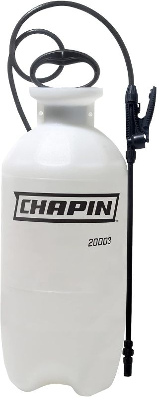 Photo 1 of **Bottle Only**Chapin 20003 Made in USA 3-Gallon Lawn and Garden Pump Pressured Sprayer, for Spraying Plants, Garden Watering, Lawns, Weeds and Pests, Translucent White