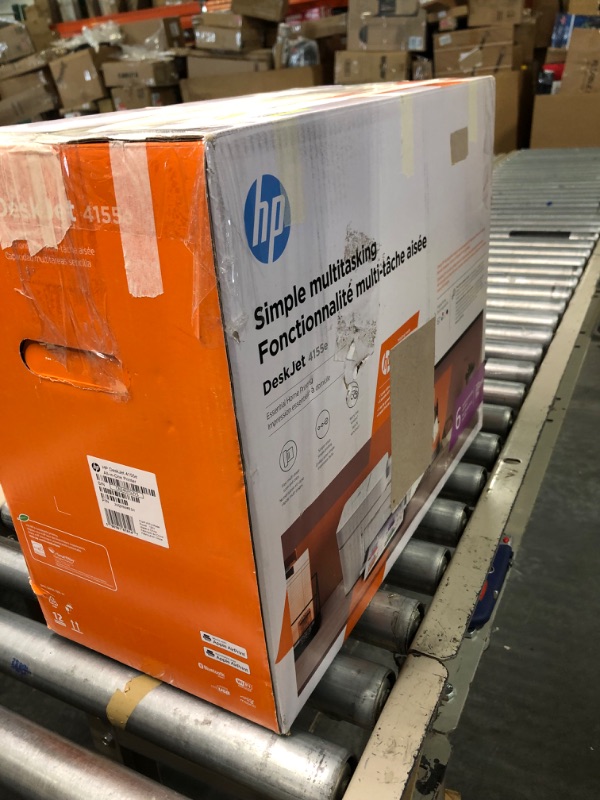 Photo 2 of HP DeskJet 4155e Wireless Color All-in-One Printer & 67XL Tri-Color High-Yield Ink Cartridge | 3YM58AN & 67XL Black High-Yield Ink Cartridge | 3YM57AN Printer + Tri-color Ink + Black Ink